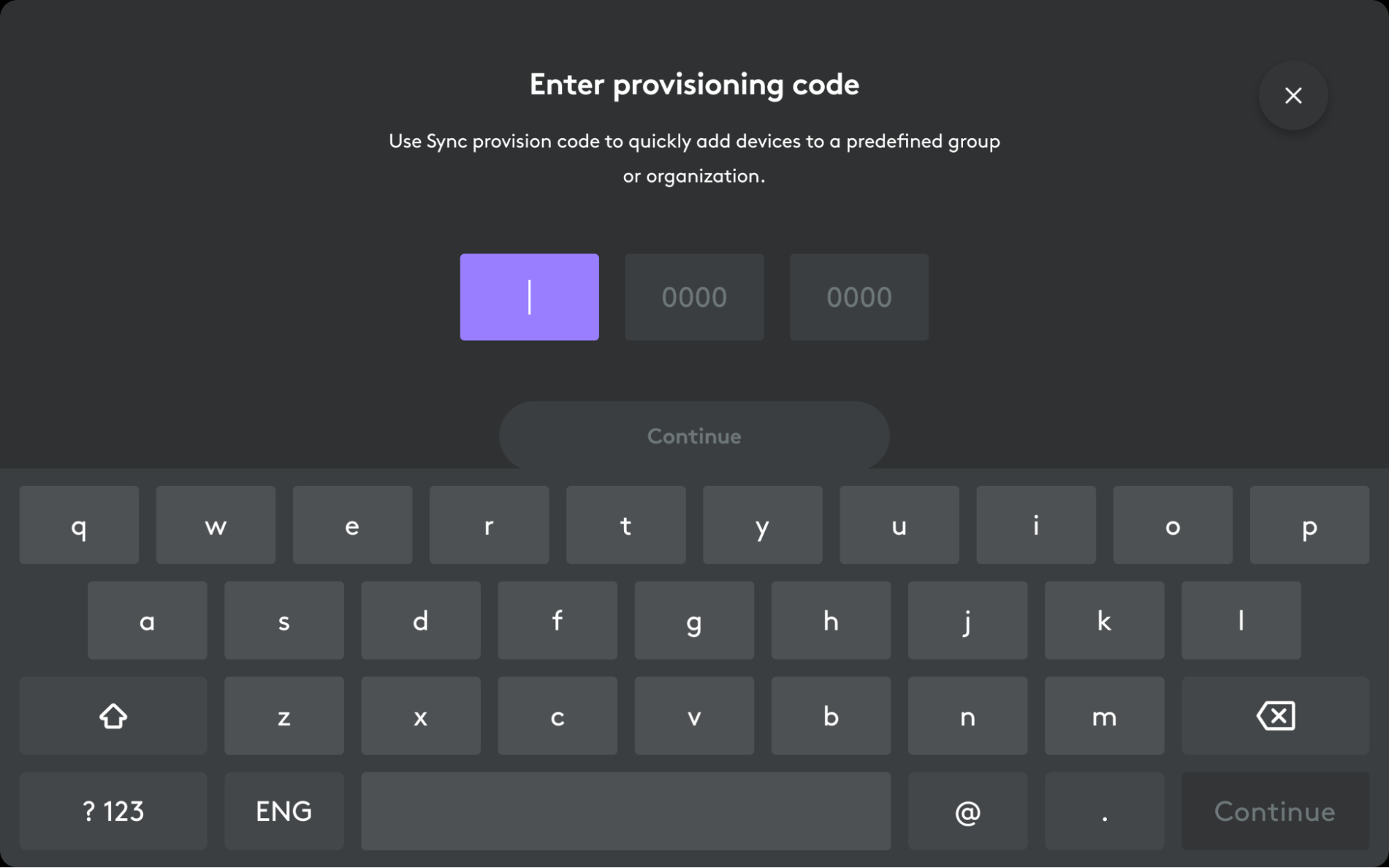 How to provision Logi Dock Flex to Sync Logitech B2B Support